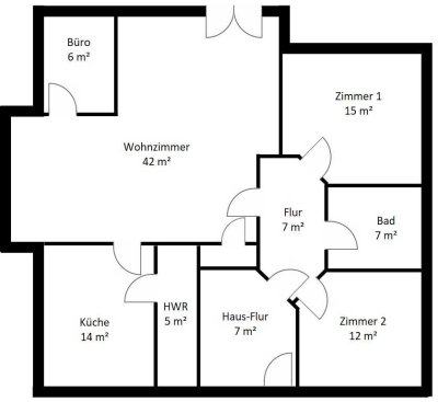 Gepflegte 3,5 Zimmer Wohnung mit Garten in Bielefeld Milse