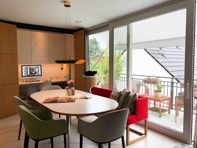 Luxuriöse, voll möblierte Penthousewohnung. Nähe UKM!