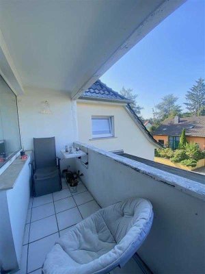 Ruhige Einzimmerwohnung mit Balkon