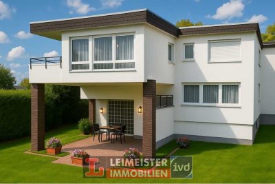 BESTLAGE IN OBERNBURG - SEHR AUSSERGEWÖHNLICHES ARCHITEKTENHAUS MIT FERNBLICK ZU VERKAUFEN