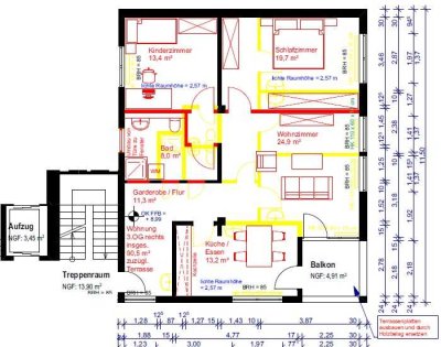 3,5-Zimmer-Wohnung mit Balkon in Günzburg