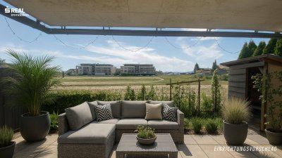 4-Zimmer-Familien-Wohnung in Raaba mit Garten und 2 Stellplätzen