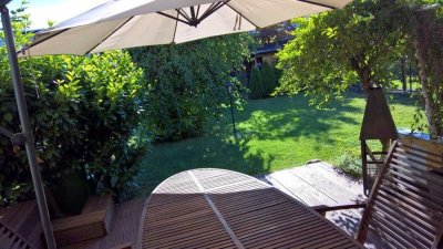 Charmantes Haus mit 4 Zimmern Sonnenterrasse und kleinem Garten.