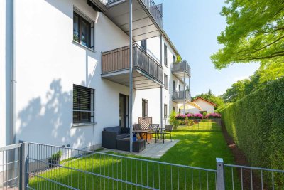 **Schickes Wohnen mit toller EBK** Moderne 3 Zi.-DG-Whg. mit  Balkon + Einzelgarage Neufahrn (S1)**