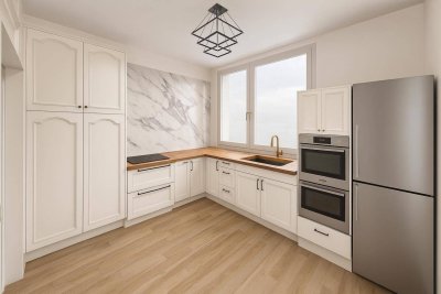 Best Lage St.Peter: Barrierefreie großzügige Erdgeschoss Wohnung 129m² Wohnfläche + Atrium Garten + 2 Terrassen 65m²