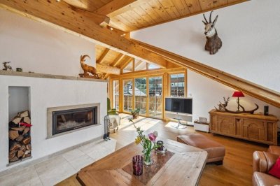 Wohnen im Herzen der "Gamsstadt"!Dachgeschosswohnung in Kitzbüheler Premiumlage