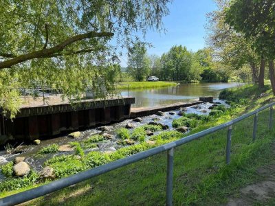 DEUTSCHMANN IMMOBILIEN ***** ivd - Leben an der Recknitz, mit gr. Scheune, Werkstatt und 3 Garagen!
