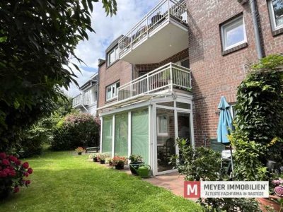 Geräumige Erdgeschosswohnung mit Wintergarten & Garten – Kapitalanlage in Toplage von Alt-Rastede (O