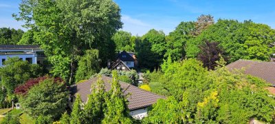 Lichtdurchflutete Maisonettewohnung über drei Ebenen in HH-Iserbrook mit TG-Stellplatz