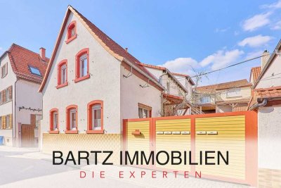 6-Familienhaus in Haus-Hof-Bauweise mit vielen Nutzungsmöglichkeiten im Ortskern von Haßloch