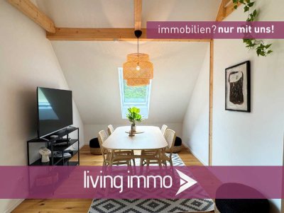 Kernsanierte, möblierte 3-Zimmer-Wohnung mit großzügiger Dachterrasse in Passau/Hacklberg