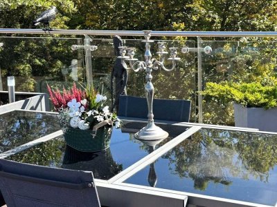 Luxus-Penthouse, Top-Lage, Dachterrasse, Private Spa, separate Einlieger-ETW, große Garage
