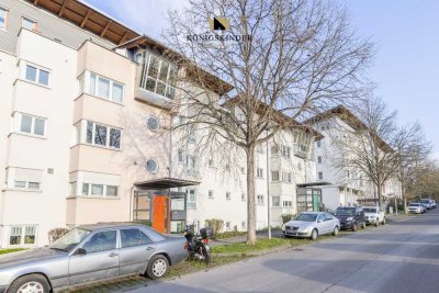 Charmante 2-Zimmer-Wohnung inkl. Stellplatz und Terrasse in Bad Canstatt zu kaufen.