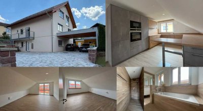 Exklusive 2-Raum-Dachgeschosswohnung mit gehobener Innenausstattung und Einbauküche