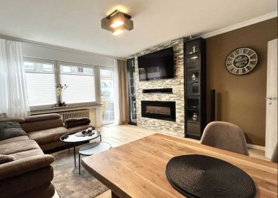 Moderne, voll möblierte 3-Zimmer-Wohnung mit Balkon in Stolberg-Münsterbusch