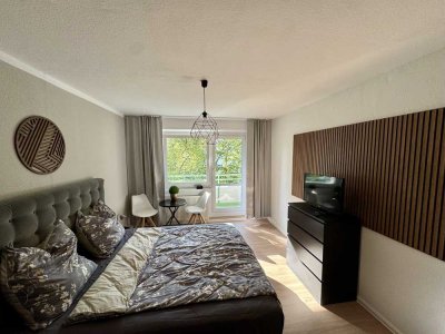 Charmante möblierte 1-Zimmer Wohnung mit Balkon in Potsdam-Waldstadt