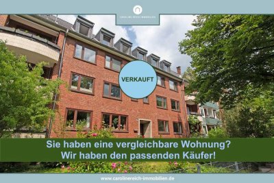 Schöne 3,5 Zi - ETW mit  Südbalkon in herrlicher Lage Hohenfelde nahe U-Bahn!