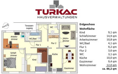 Weilburg-Hirschhausen,1 Familienhaus mit Terrasse und großer Garage