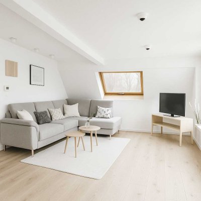 Ruhige Dachgeschosswohnung mit Sonnenterrasse