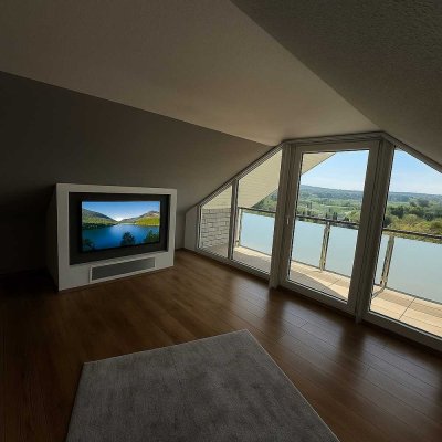 Schöne hochwertige Wohnung mit Einbauküche und Südbalkon