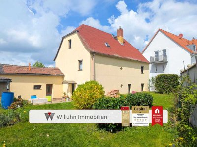 Schönes EFH in Seenähe - großes Grundstück - teilsaniert - bezugsfertig mit Fertigstellungsbedarf