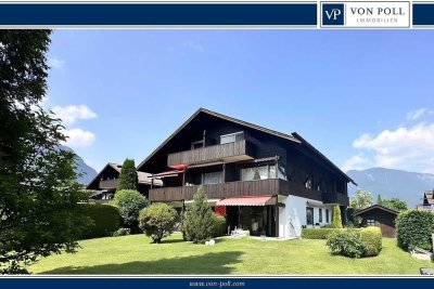 Naturnahes Wohnen: Charmante 2-Zimmer Wohnung mit schönem Bergblick