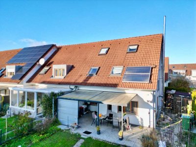 Sonniges Reihenendhaus mit TG Stellplatz in ruhiger Lage
