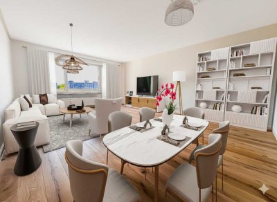 Preisreduziert: Modernisierte 3-Zimmer-Wohnung direkt am Bahnhof Landshut