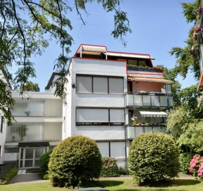 Stylische Dachgeschosswohnung mit Sonnenterrasse und Tiefgaragenstellplatz in Schwachhausen/Gete