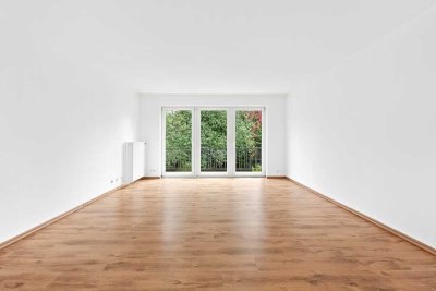 Charmante 3 Zimmer - Eigentumswohnung mit Südbalkon und Blick ins Grüne – bezugsfrei und modernis...
