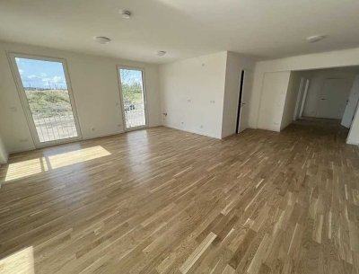 Modern-Nachhaltig-Altersgerechte 3-Zimmer-Neubauwohnung mit zwei Balkonen