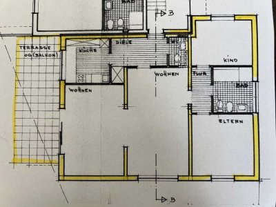 Schöne 3-Zimmer-109 qm Wohnung mit Balkon wird komplett neu saniert