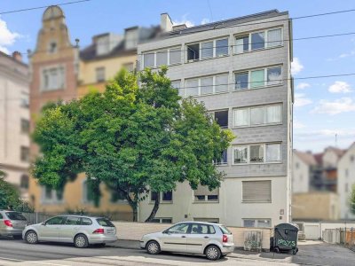Kapitalanlage: Aparte 1-Zimmer-Eigentumswohnung in beliebter Lage in Augsburg-Stadtjägerviertel