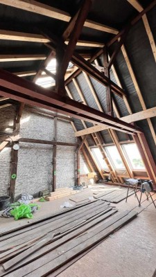 Dachgeschoss Projekt für exklusive Penthouse Maisonette-Eigentumswohnung Am Theodor-Heuss-Platz