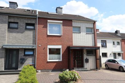 + Holzbüttgen + Reihenendhaus + Bj. 1970 + ca. 104 m² Wohnfläche + ca. 249 m² Grundstück + Garage +