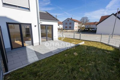 Gartenwohnung mit besonderem Schnitt