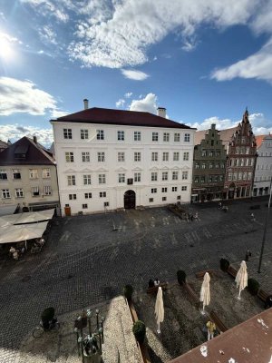 Stilvolle 4-Zi.-Altbau-Whg., Altstadt Landshut, Echtholzparkett, EBK, WG geeignet