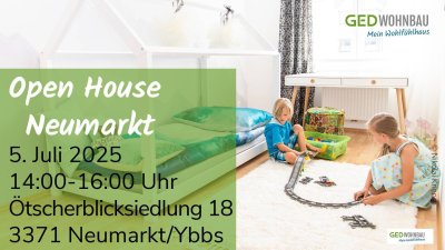Neues, klimafreundliches Zuhause in Neumarkt: Erstbezug mit 4 Zimmern, Garten, Terrasse und 2 Stellplätzen – F1