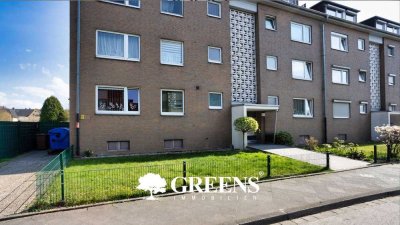 Vermietete 3-Zimmer-Erdgeschosswohnung mit Balkon