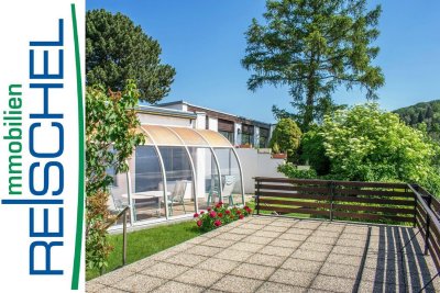 Ruhiger Bungalow mit Fernblick am Sperrberg