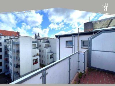 Über den Dächern der Stadt - Dachgeschosswohnung mit Domblick + Aufzug enthalten
