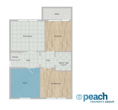 *3 Mieten geschenkt! Schön geschnittene Wohnung*~Balkon mit Ausblick*