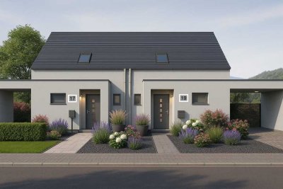 Ein Grundstück - zwei Zuhause