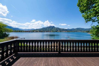 Unikat - Wohnung direkt am See mit privatem Badestrand & Steg - Panoramaseeblick