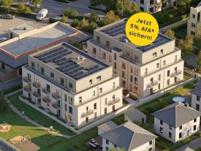 Wohnen mit Zukunft: 2-Zimmer-Wohnung in nachhaltiger Bauweise