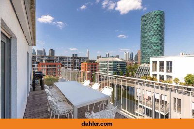 Wohnen am Wasser - Erstklassiges Penthouse auf der Mole mit exklusivem Design Interieur