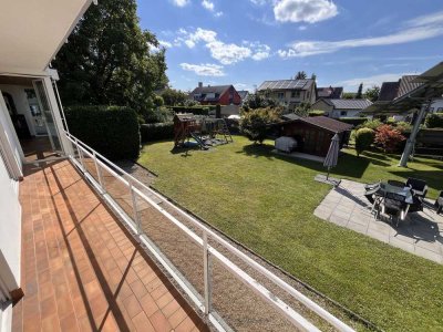 Exklusive EG-Wohnung (3,5-Zimmer + 1-Zimmer) mit Balkon, Wintergarten und eigenem Garten