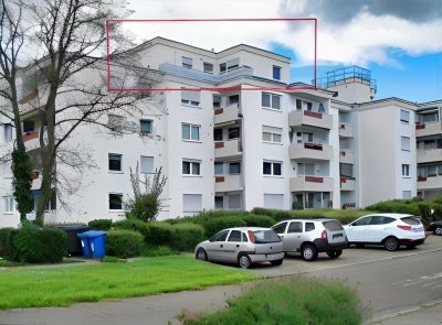 Über den Dächern von Bad Bellingen! 4 Zimmer Penthousewohnung