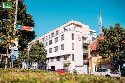 Wohnung der Superlative: Atemberaubender Weitblick in Hof-Ruhelage - große Süd-Ost-Terrasse direkt beim Donauzentrum / U1 - Baurecht