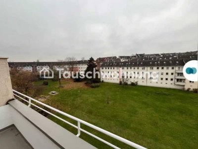 Tauschwohnung: Tausche 3 Zimmerwohnung mit S/W Balkon gegen größere Wohnung